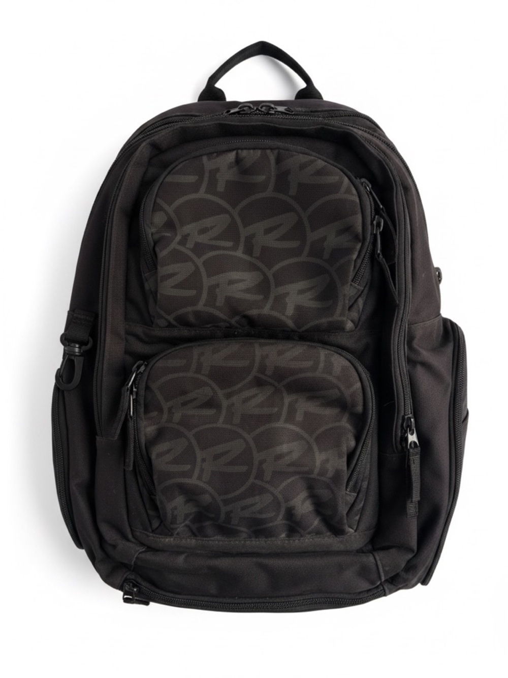 Rossignol Ski Snowboard Backpack Travel Pack School Bag Black Logo Print